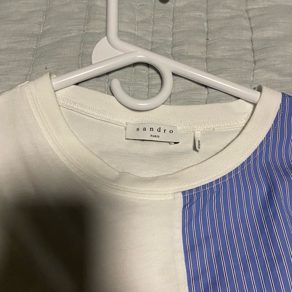 Sandro Paris blouse nice design and colors - Picture 3 of 5